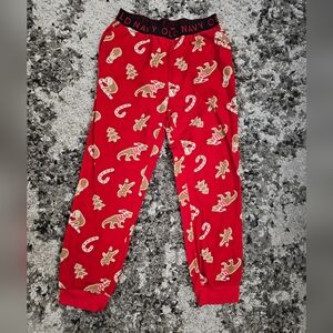 Boys Large 10-12 Pj Christmas Pajamas Bottoms